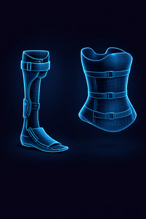 Orthesen — Rumpf und Beinorthesen